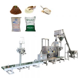 Halvautomatisk sneglemålemaskine til pulverprodukt