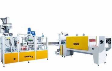 Automatisk papirpose pakkelinje til mel