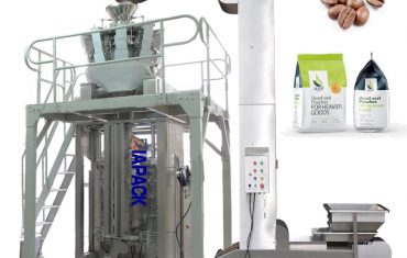 Automatisk quad bag-dannende påfyldningspakkemaskine til kaffebønner og pulver