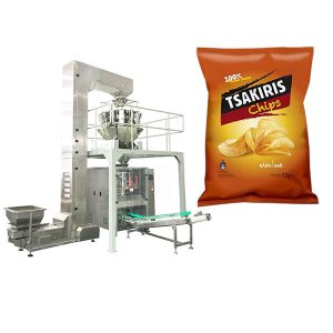 Kartoffelchips Emballeringsmaskine