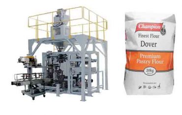 Automatisk bagningsmaskine til 20 kg melemballage