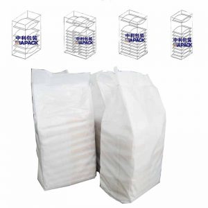 Sekundær posemaskine (lille saltpose til stor PP vævet pose)