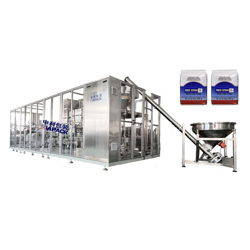 ZL100-V2 kaffepulver vakuum-murstenspose-pakkemaskine
