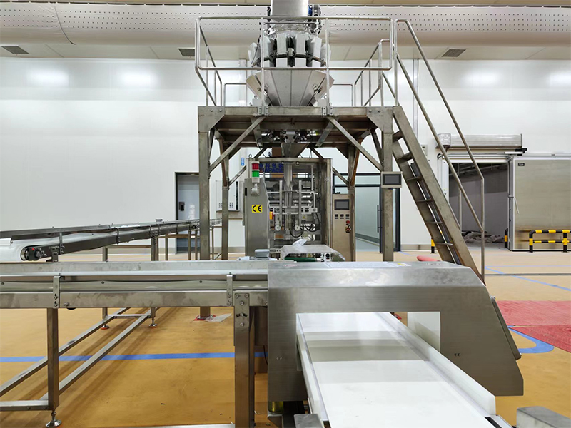 automatisk pakkemaskine til frosne fødevarer.6