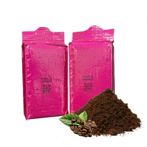 Automatisk mursten vakuumpose emballeringsmaskine til 250 gram kaffepulver