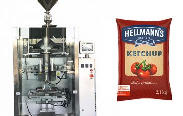 500g-2kg ketchup saucer emballage maskine