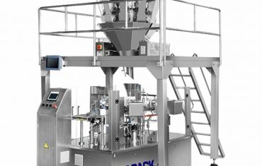 præfabrikerede taske mad granulatfyldning forsegling emballage maskine