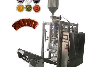 Automatisk lodret posedannende påfyldningsforseglingsmaskine til sauce