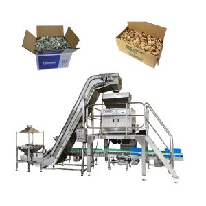 Halvautomatisk veje- og fyldemaskine